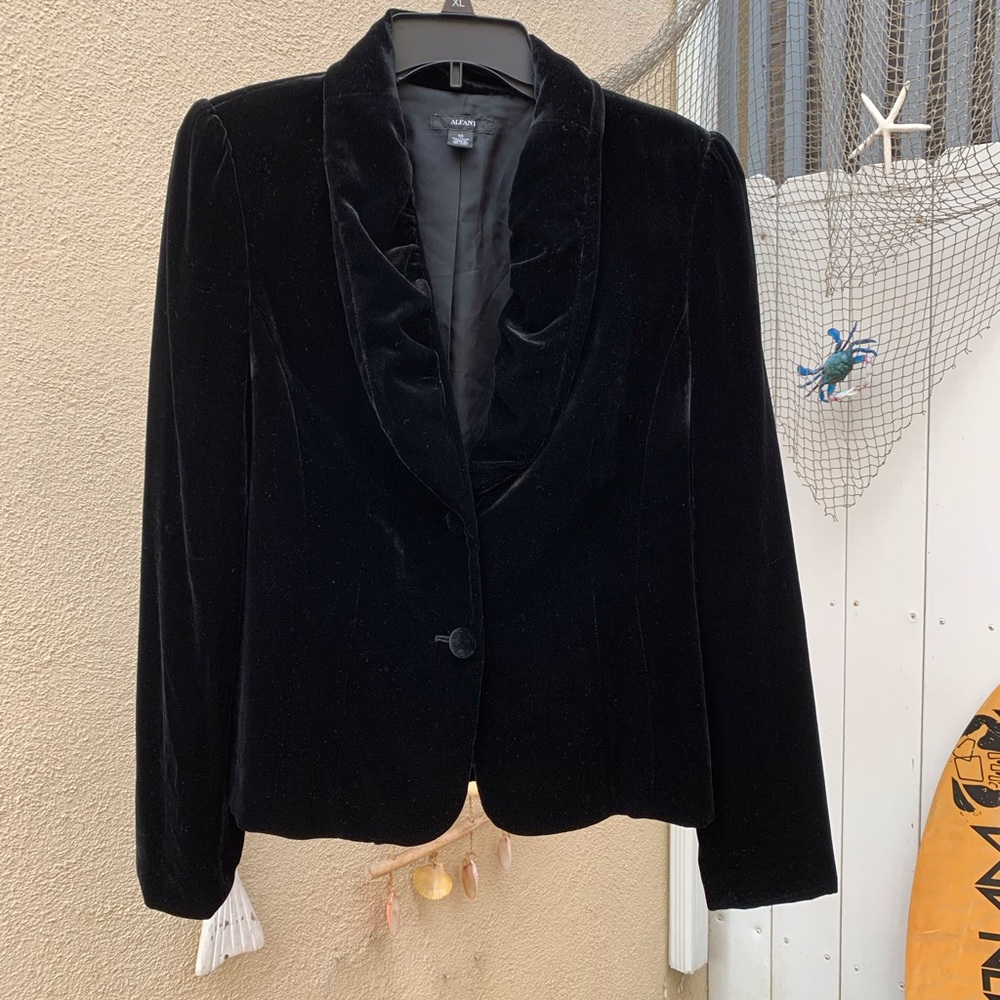 Alfani Velvety Blazer
